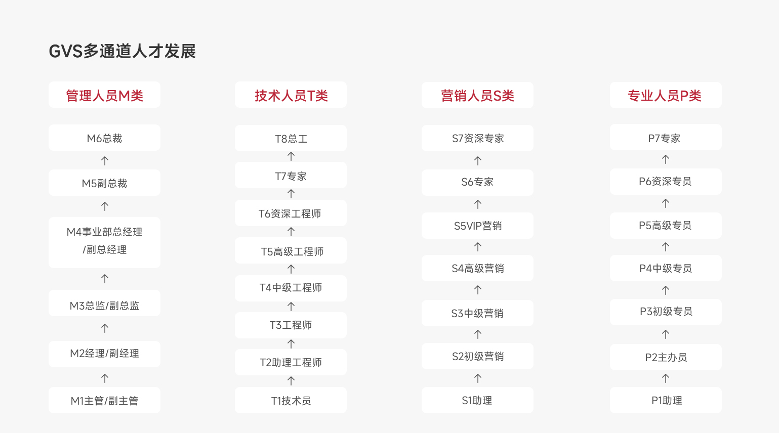 職業(yè)發(fā)展多通道